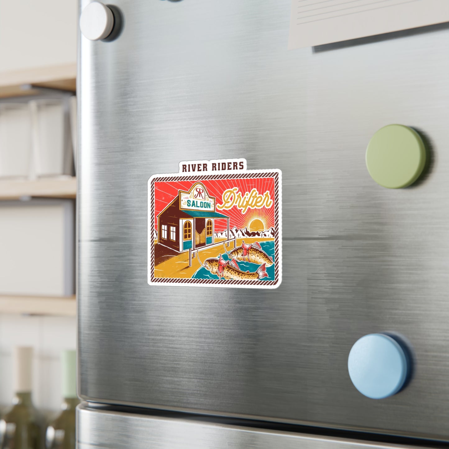 River Riders Drifter Decal