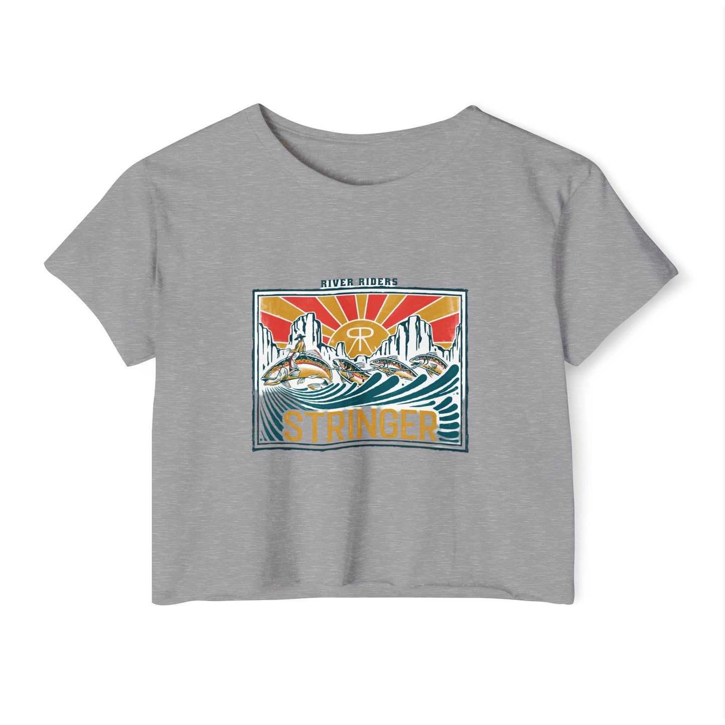 River Riders Stringer Crop Top