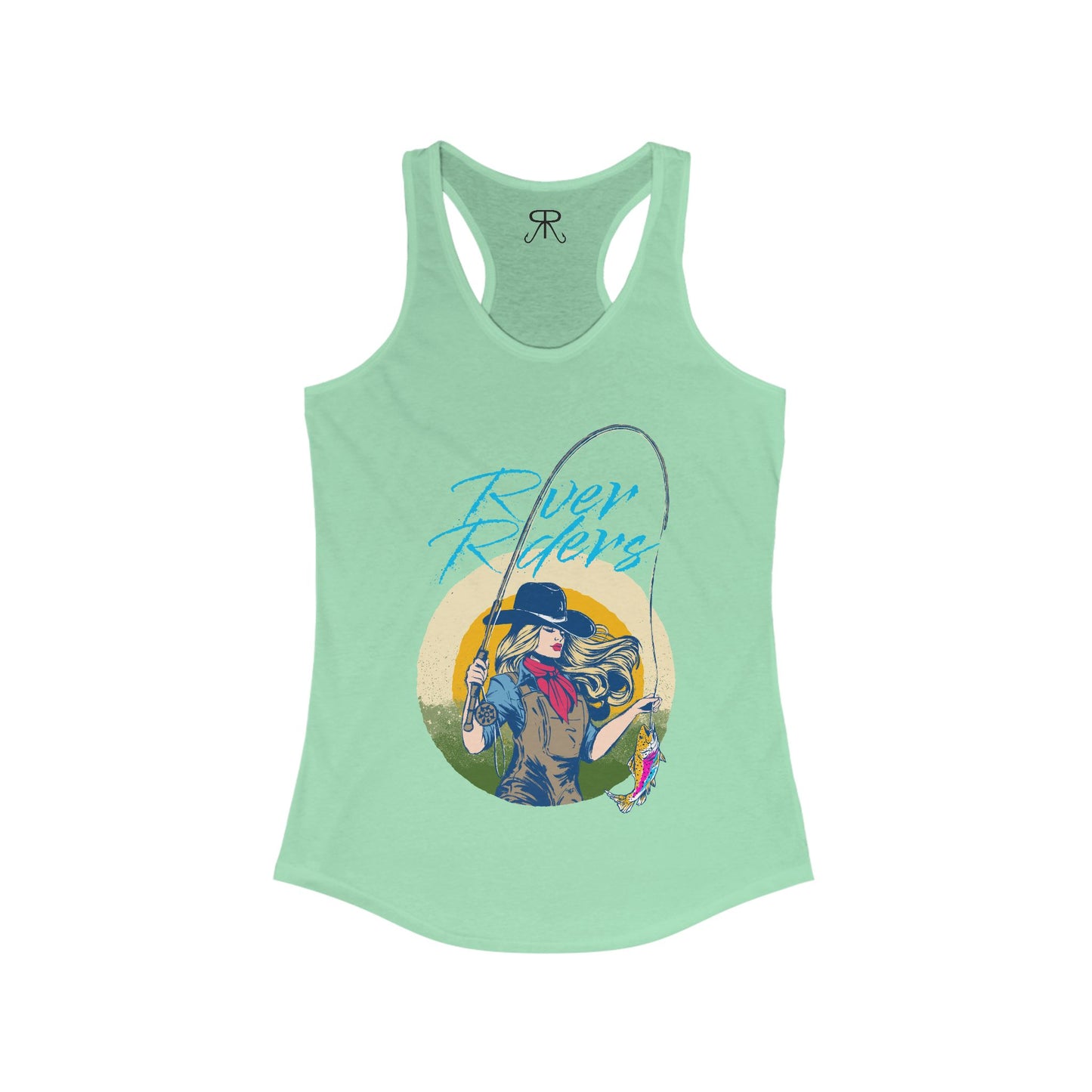 She's a Catch Racerback Tank