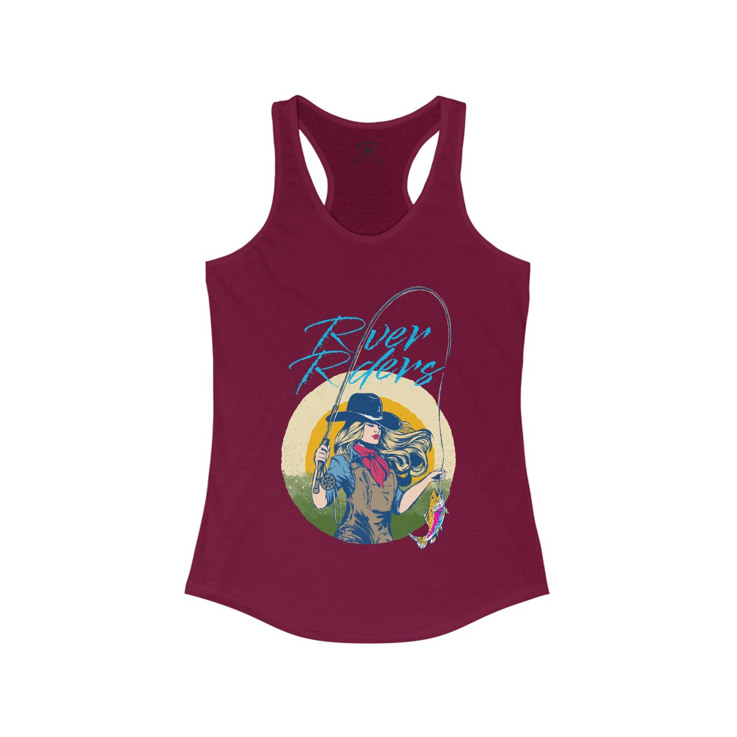 She's a Catch Racerback Tank