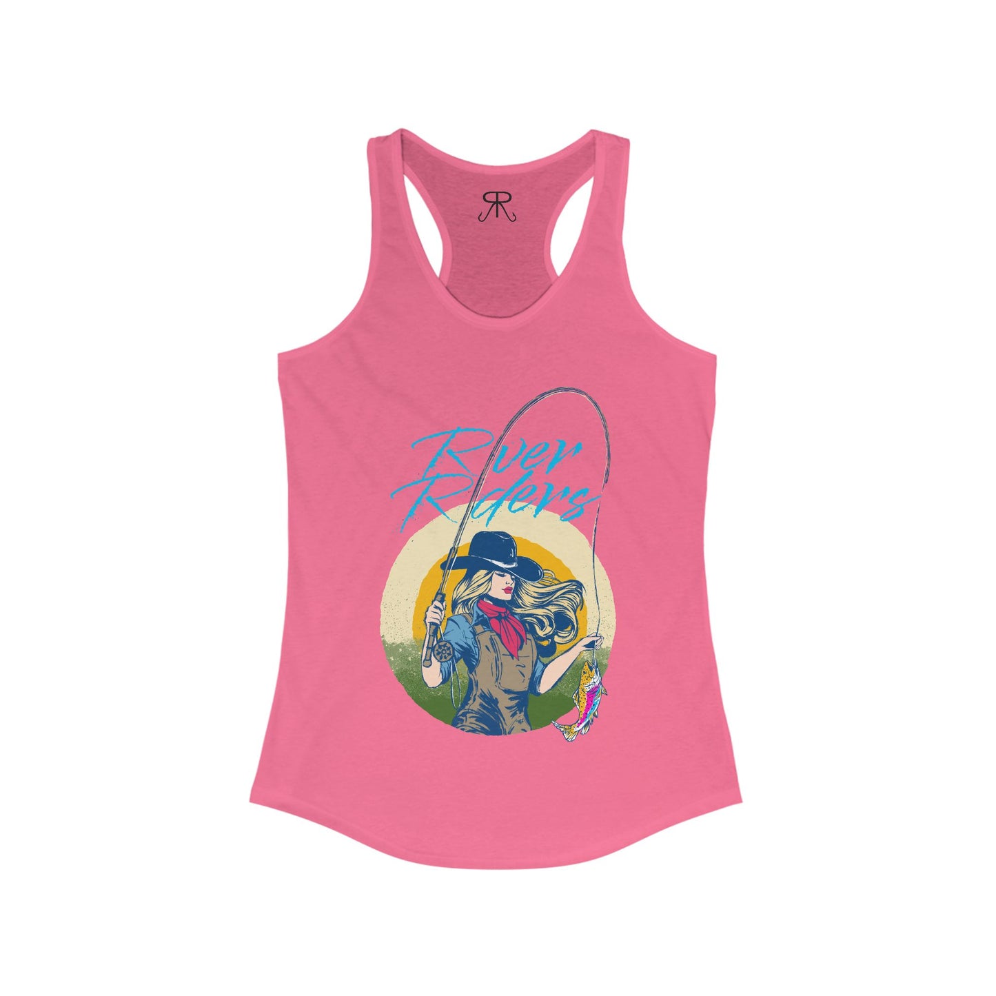 She's a Catch Racerback Tank