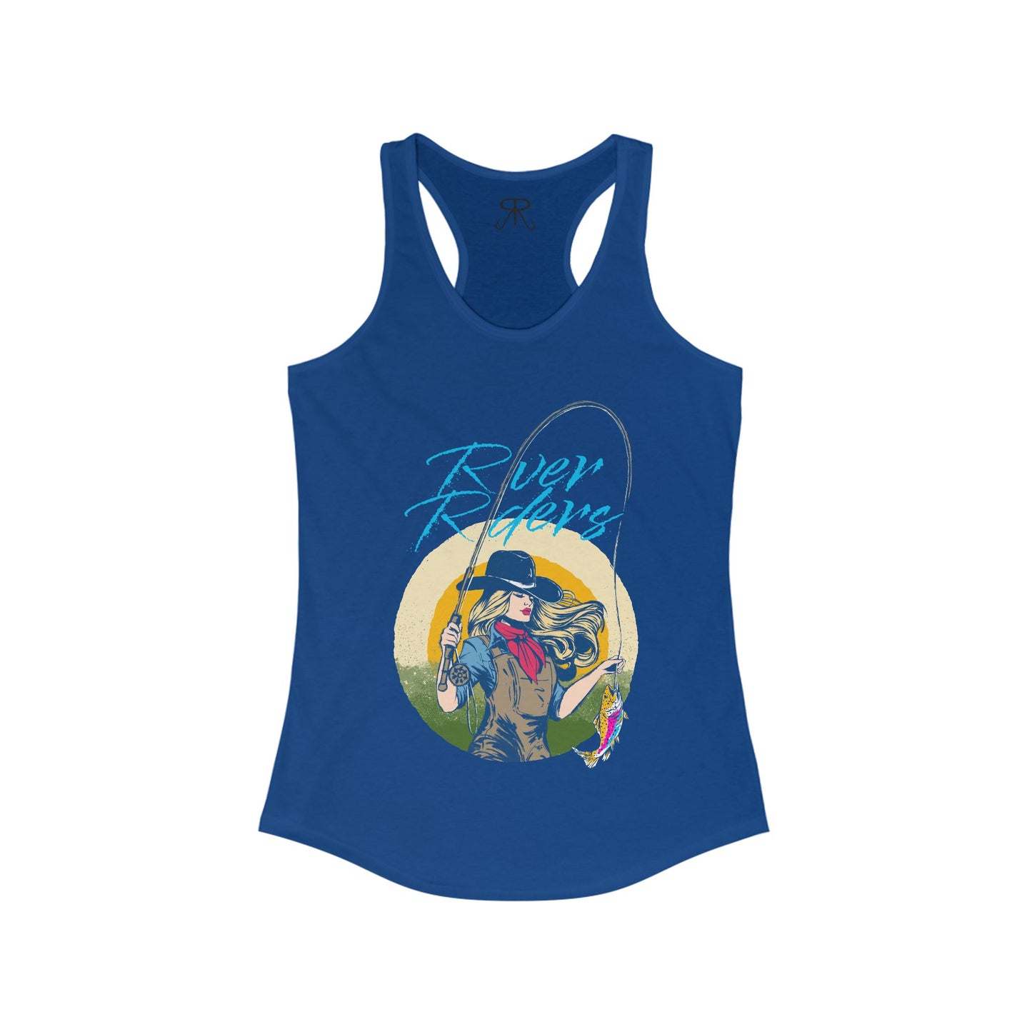 She's a Catch Racerback Tank