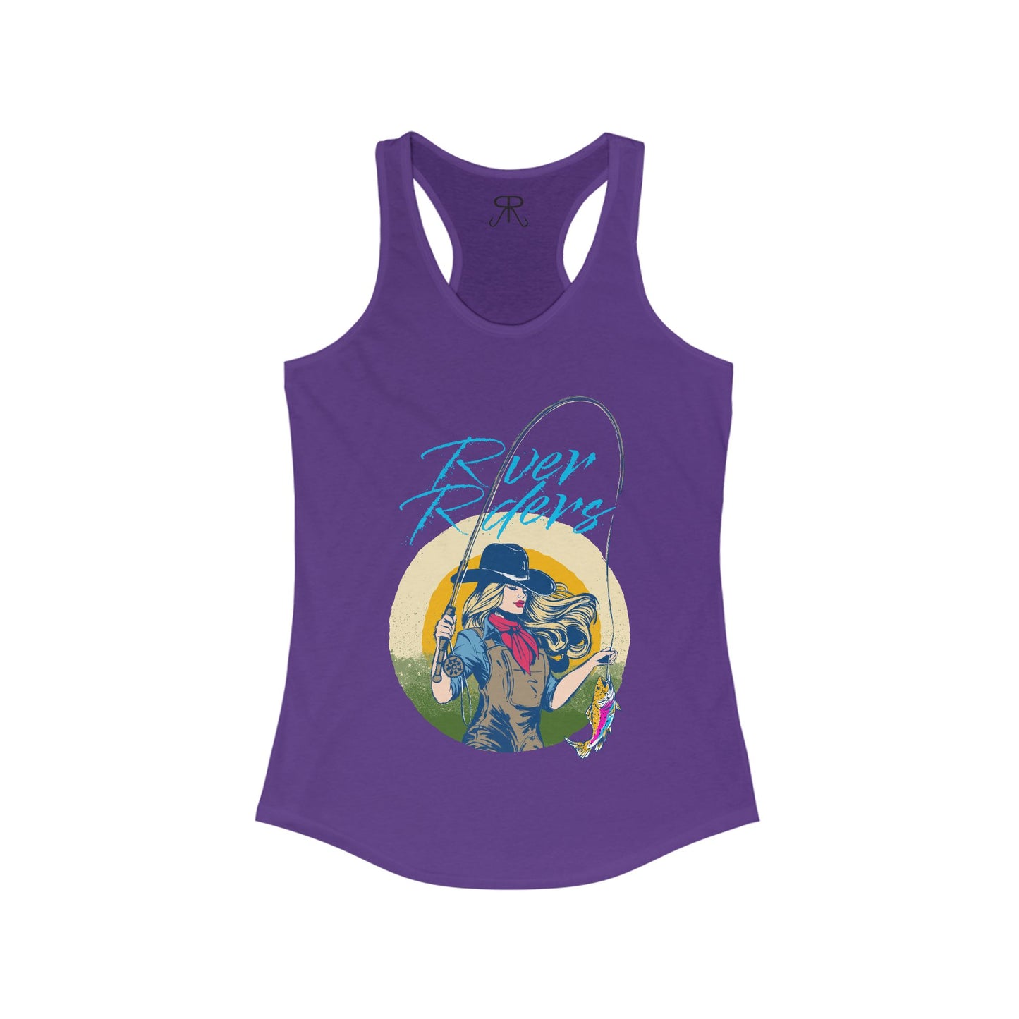 She's a Catch Racerback Tank
