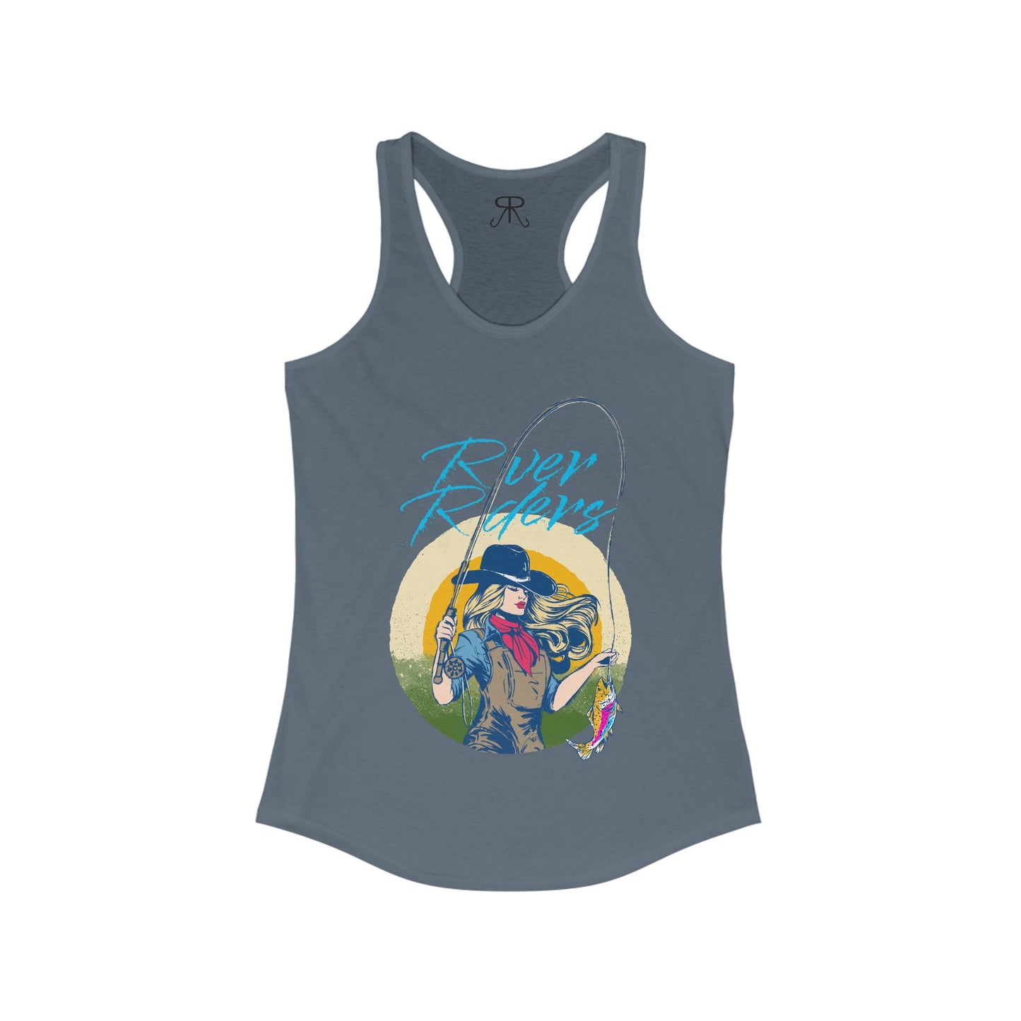 She's a Catch Racerback Tank