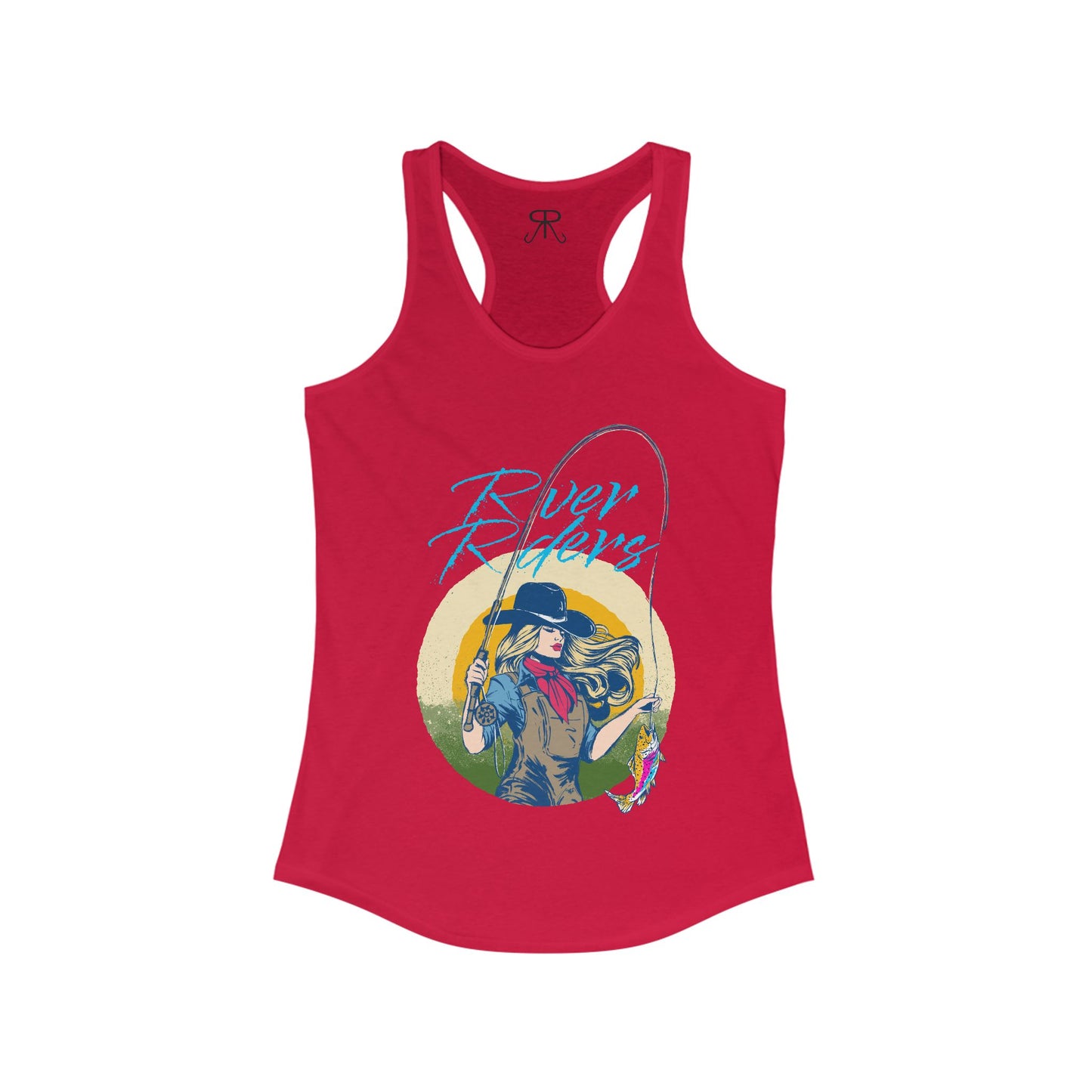 She's a Catch Racerback Tank