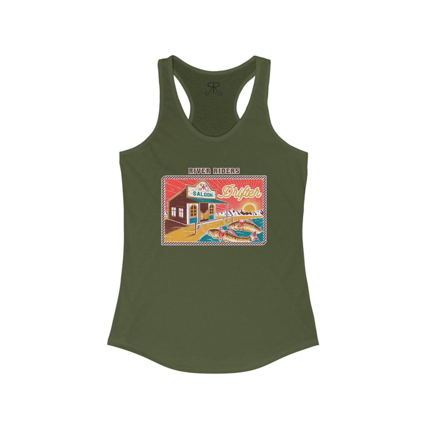 River Riders Drifter Racerback Tank