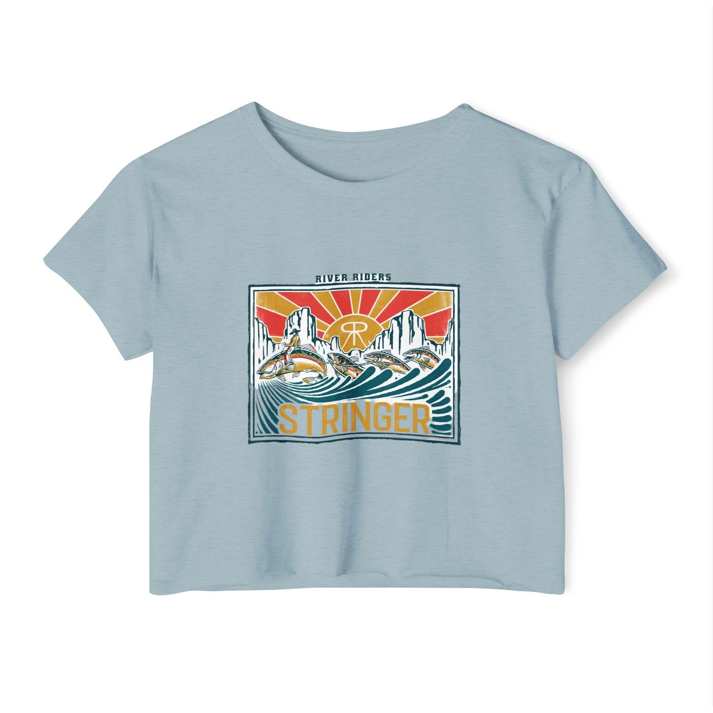 River Riders Stringer Crop Top