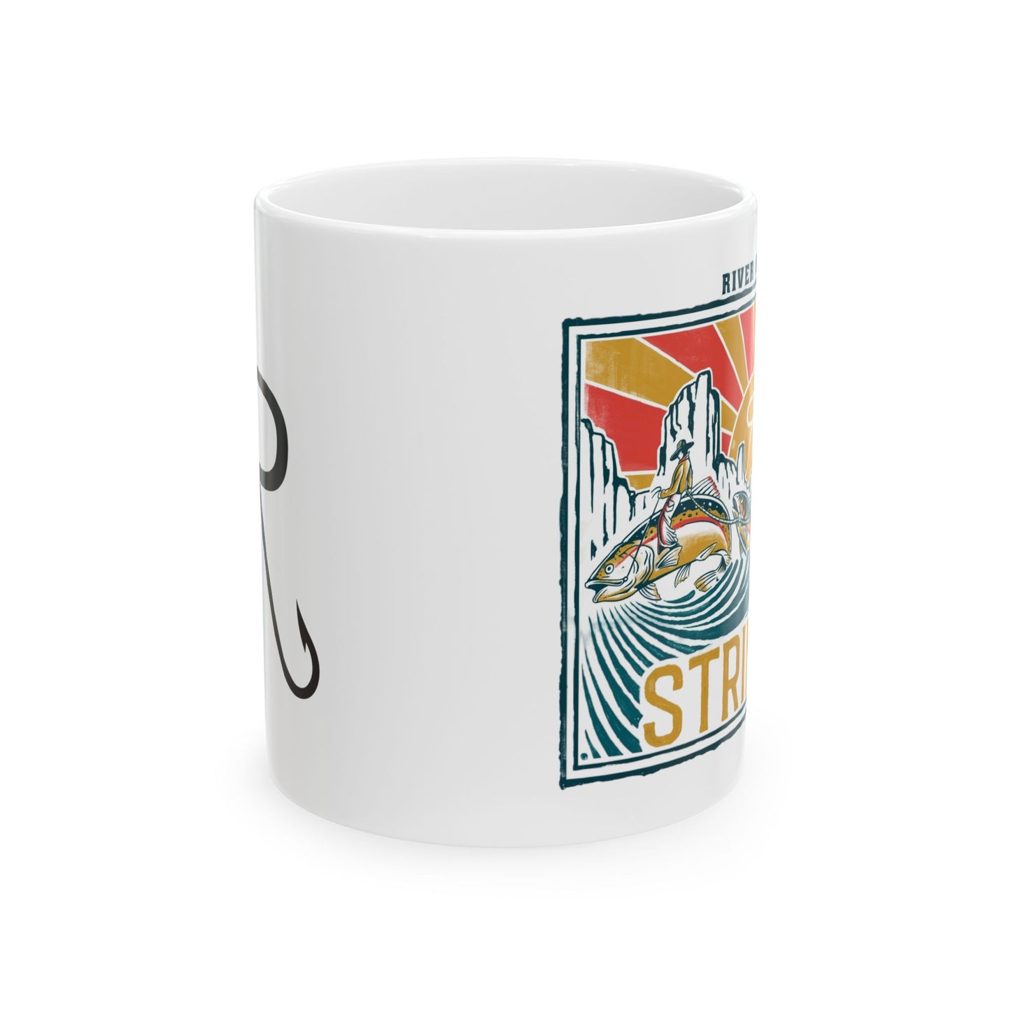 River Riders Stringer Ceramic Mug