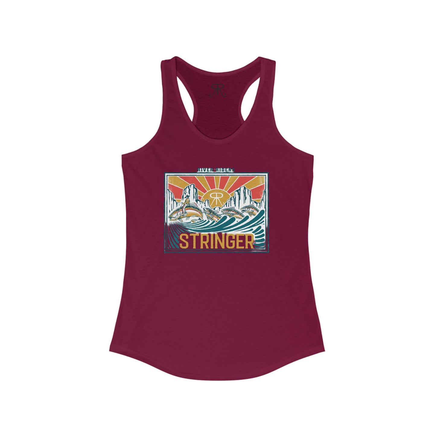 River Riders Stringer Racerback Tank