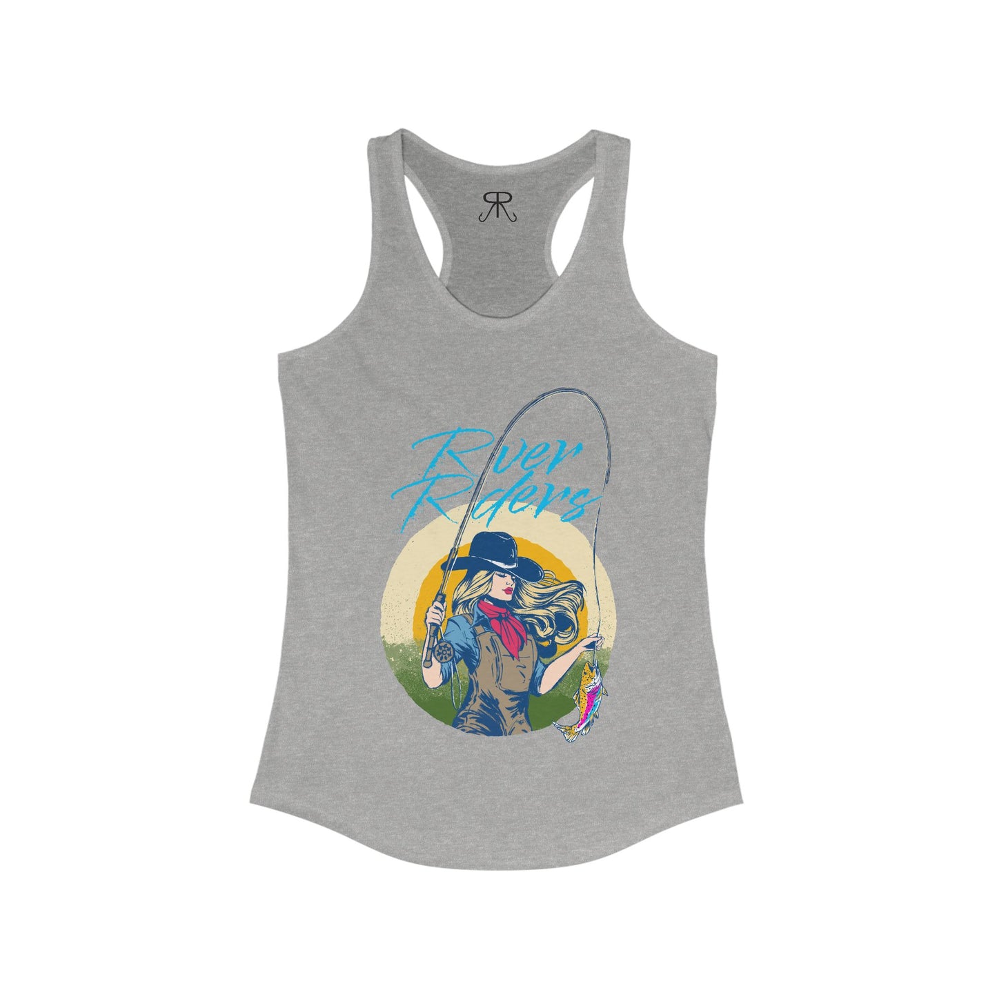 She's a Catch Racerback Tank
