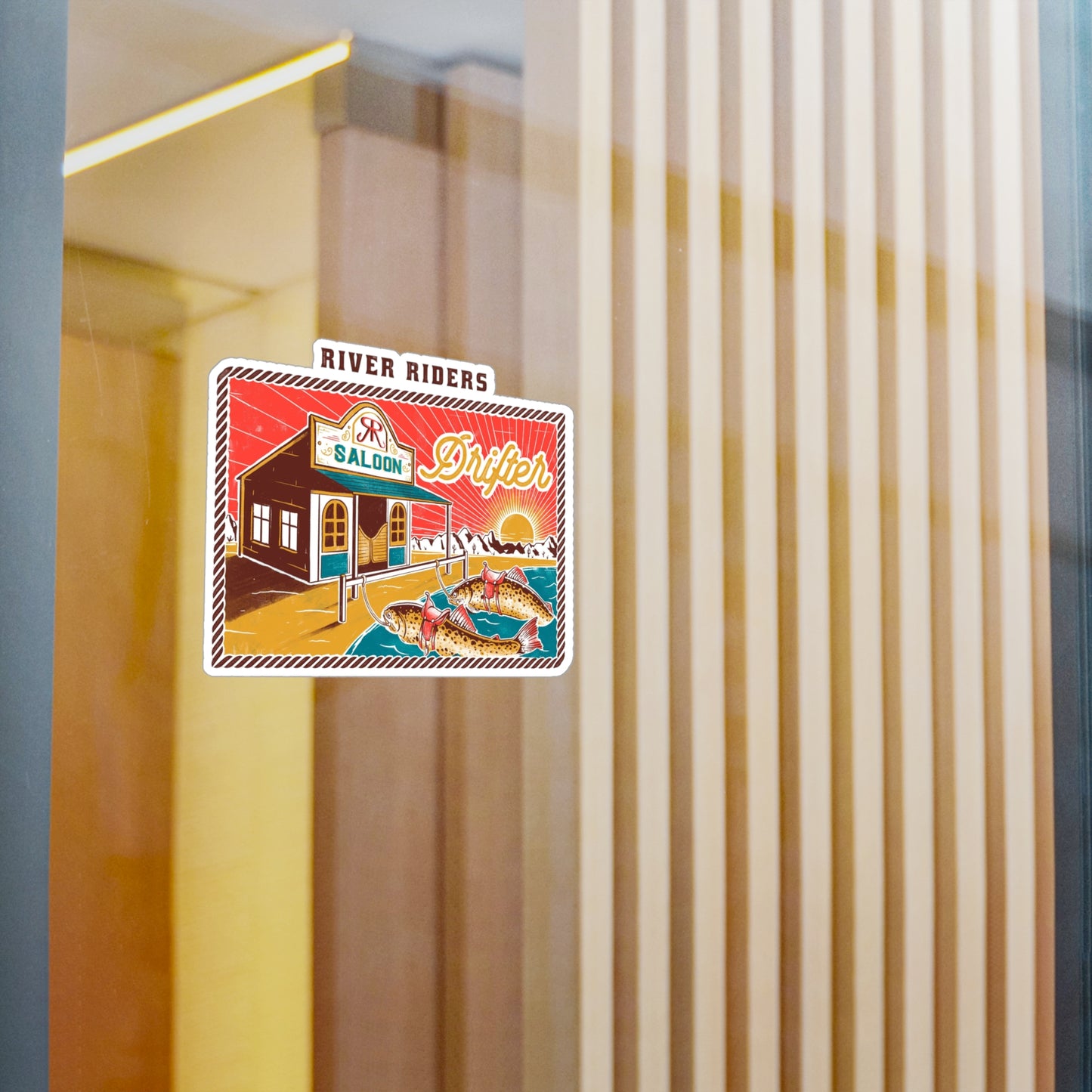 River Riders Drifter Decal