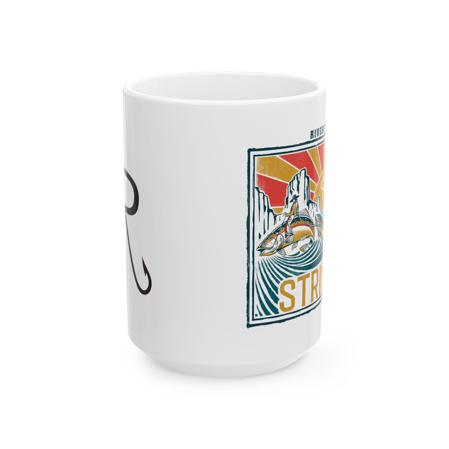 River Riders Stringer Ceramic Mug
