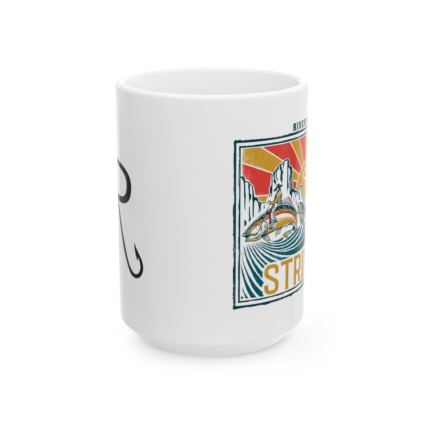 River Riders Stringer Ceramic Mug