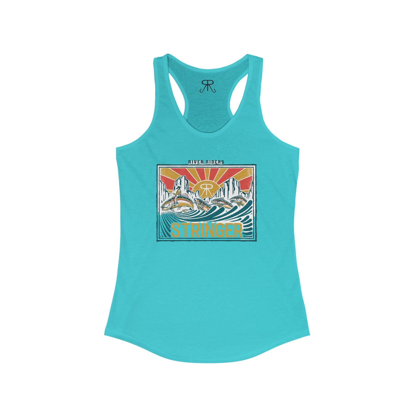 River Riders Stringer Racerback Tank