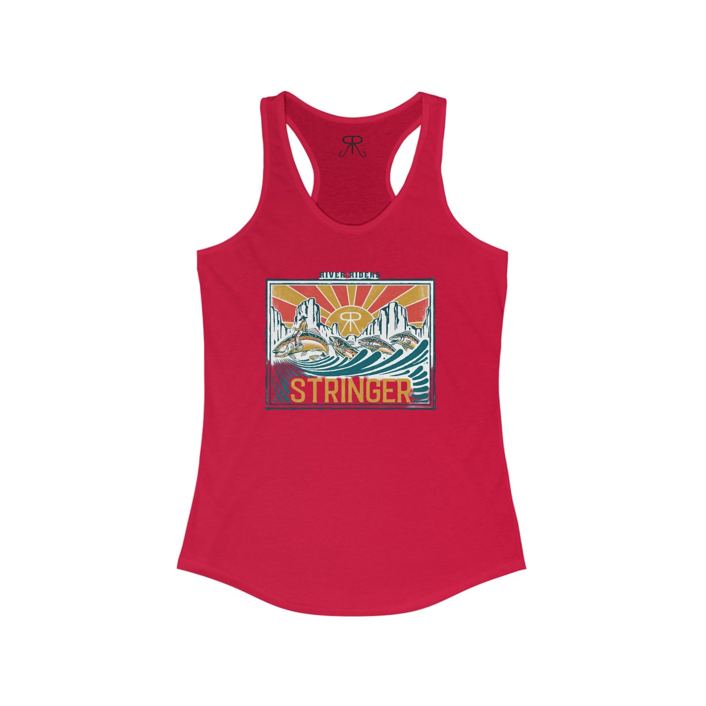 River Riders Stringer Racerback Tank