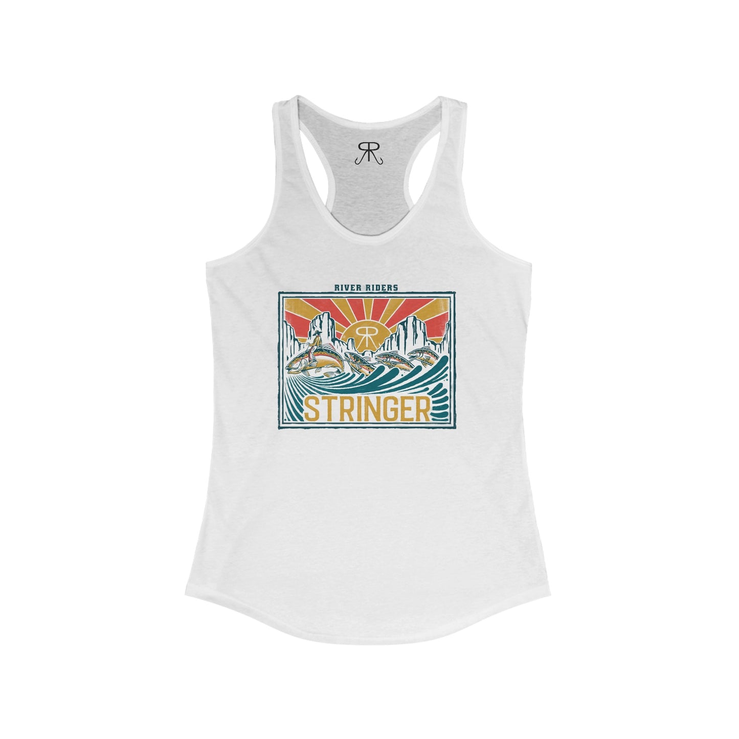 River Riders Stringer Racerback Tank