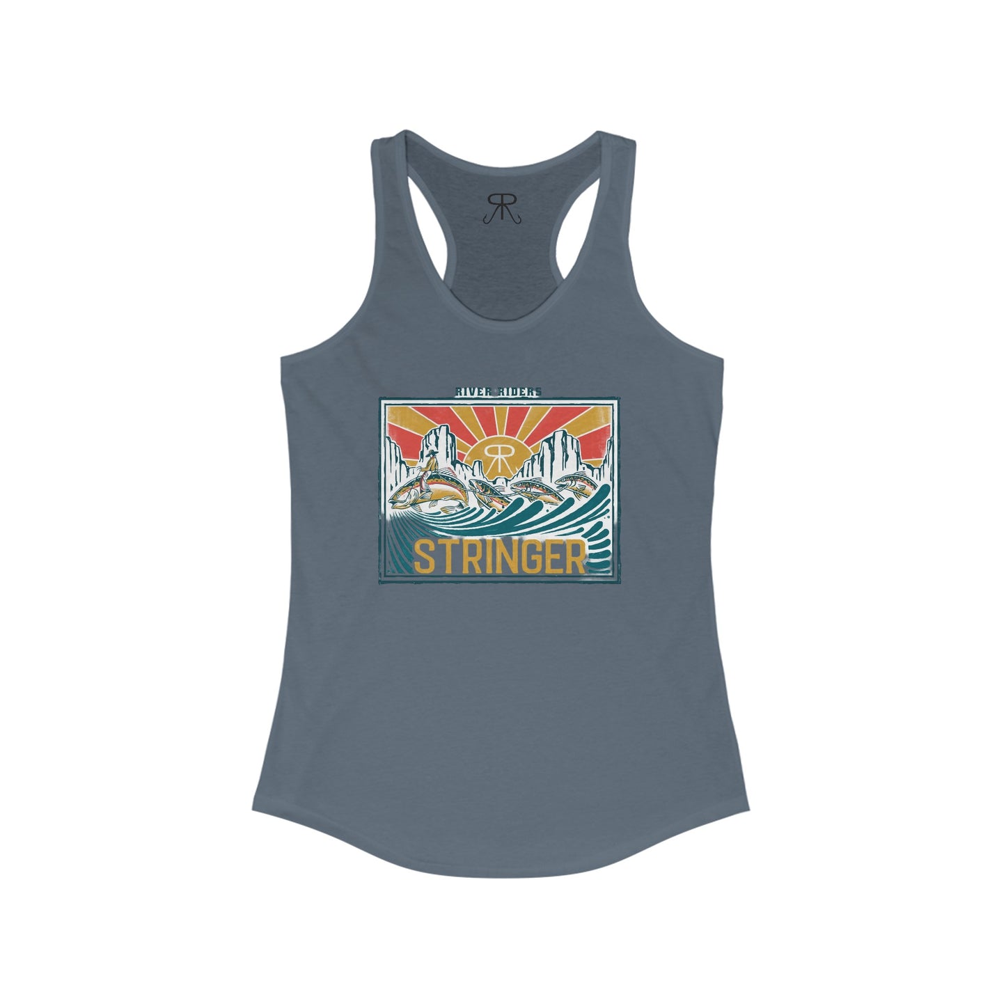 River Riders Stringer Racerback Tank