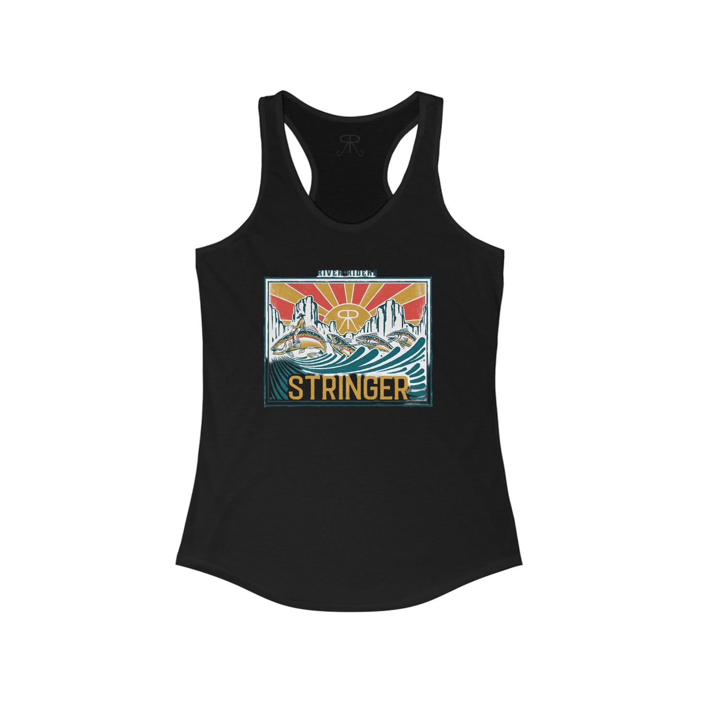 River Riders Stringer Racerback Tank