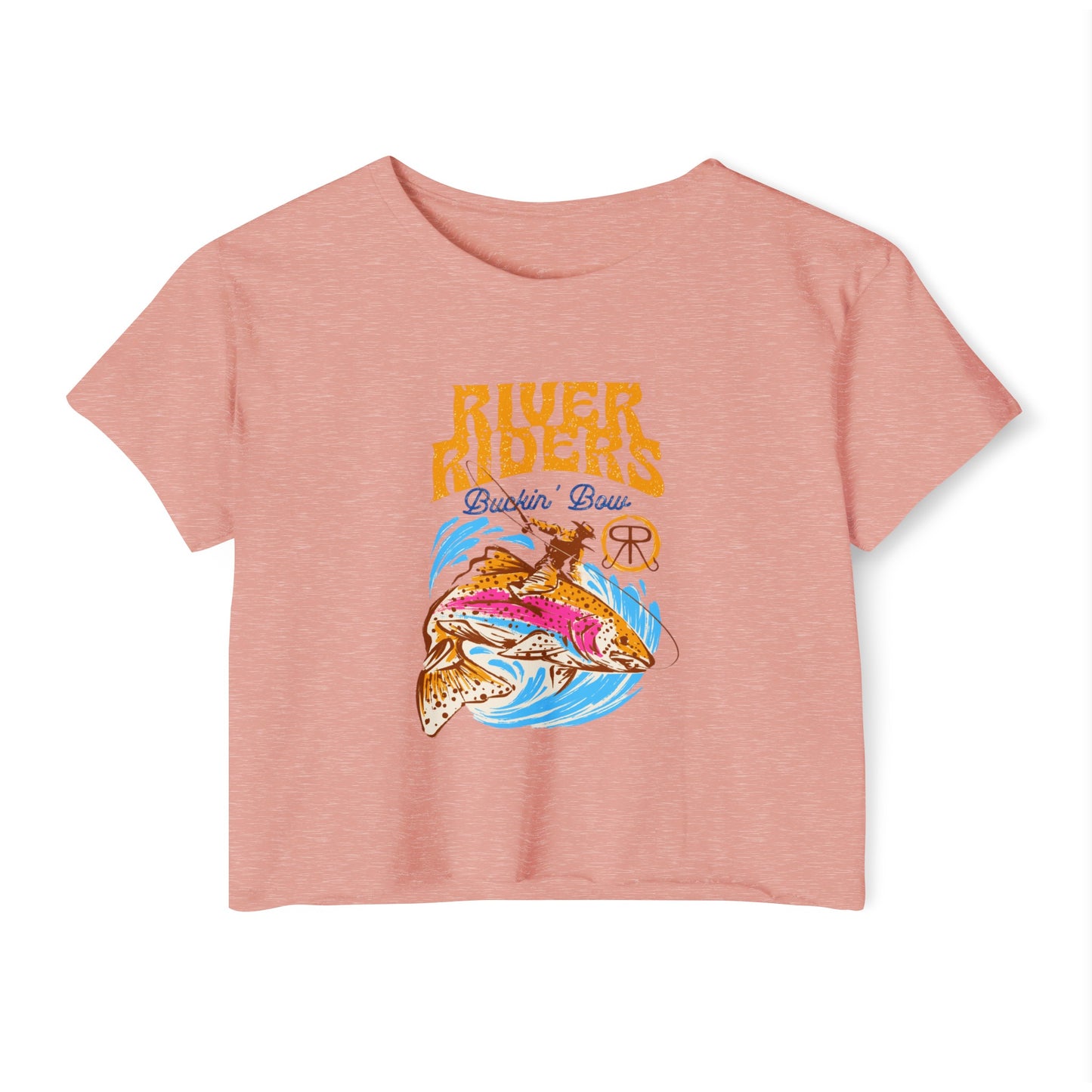 River Riders Buckin' Bow Crop Top