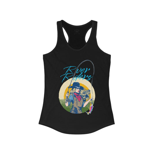 She's a Catch Racerback Tank