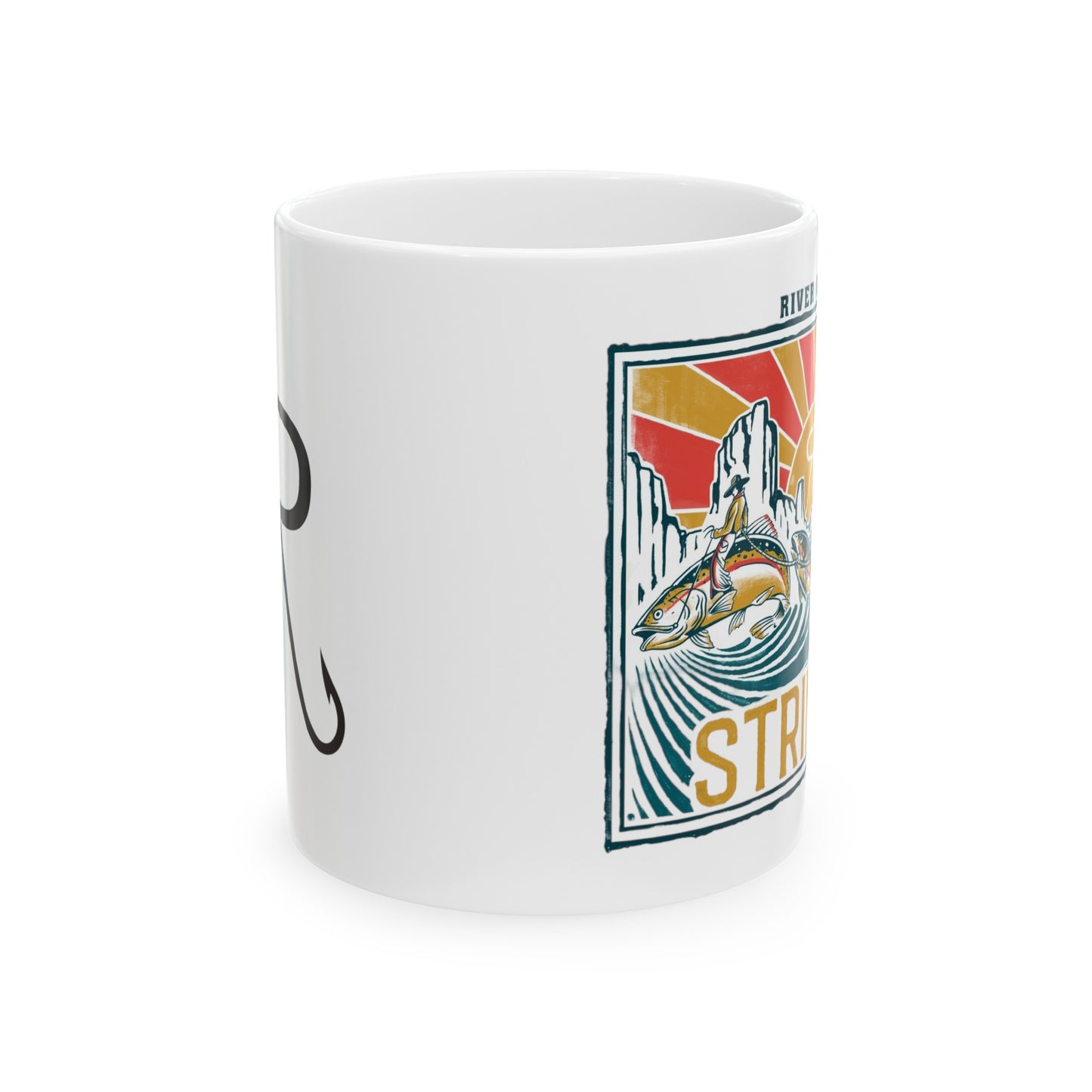 River Riders Stringer Ceramic Mug