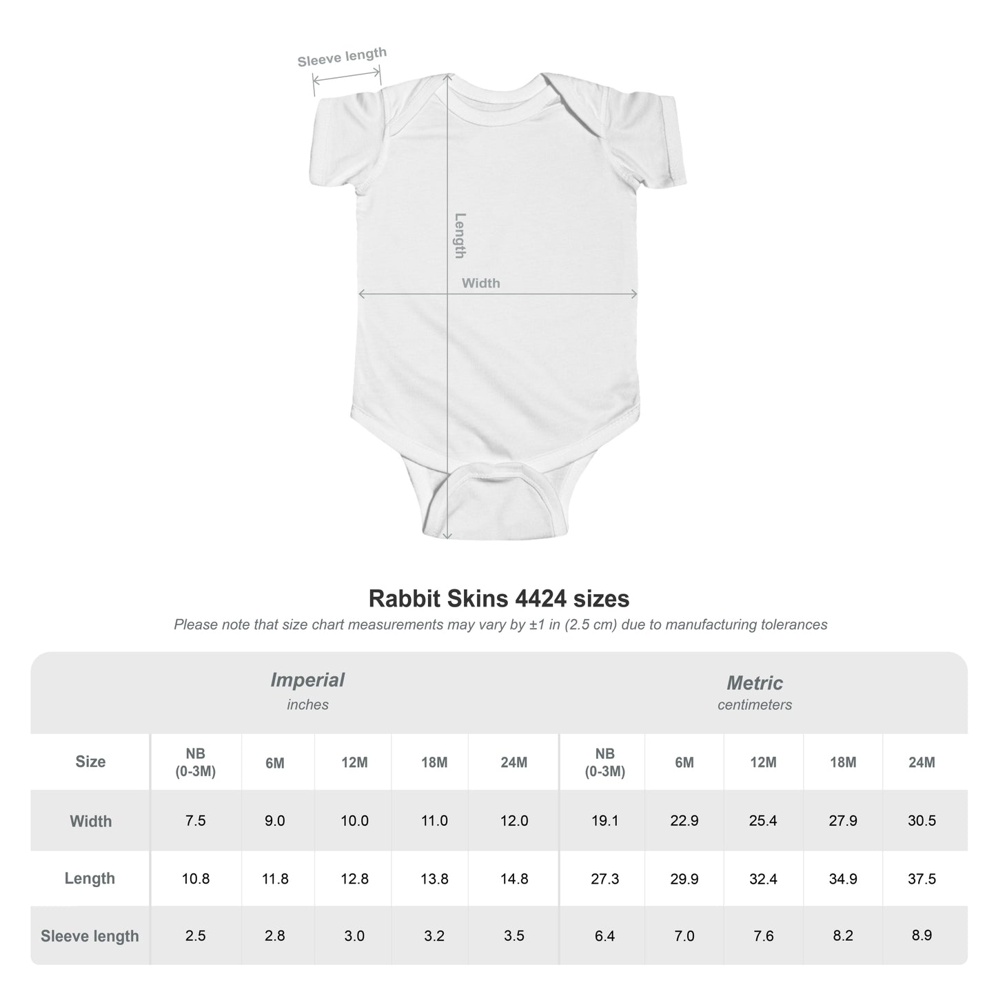 River Riders Infant Fine Jersey Bodysuit